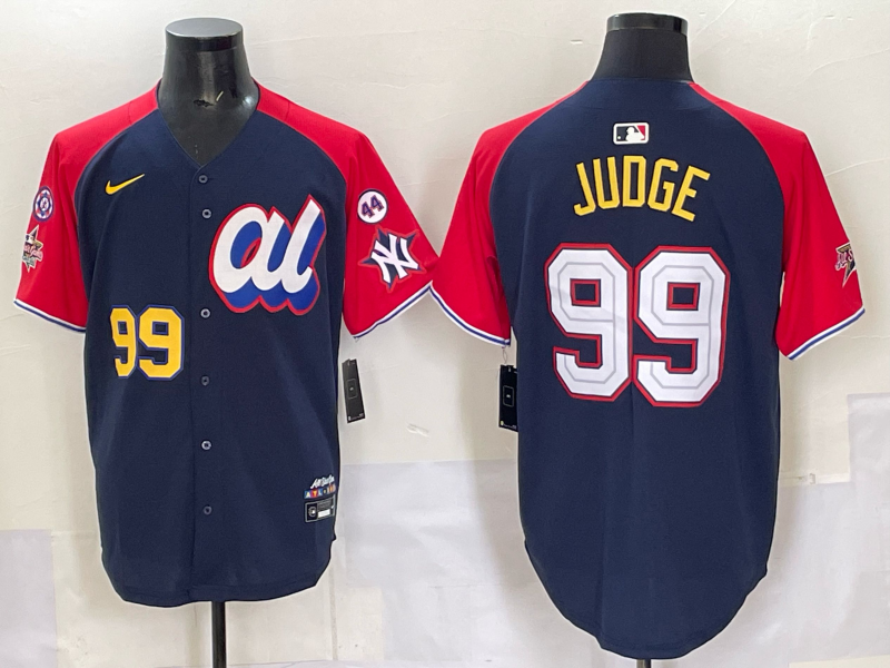 Men New York Yankees #99 Judge MLB 2025 Nike jersey 025->new york yankees->MLB Jersey
